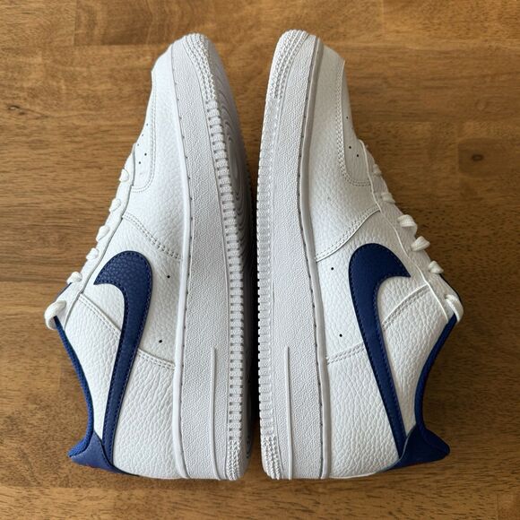 Nike AIR FORCE 1 LOW WHITE DEEP ROYAL CT3839-101 Size 7 Youth - Picture 10 of 16